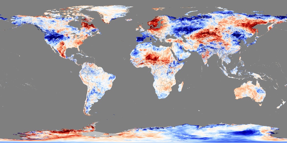 Heat Wave in Northern Europe: Image of the Day