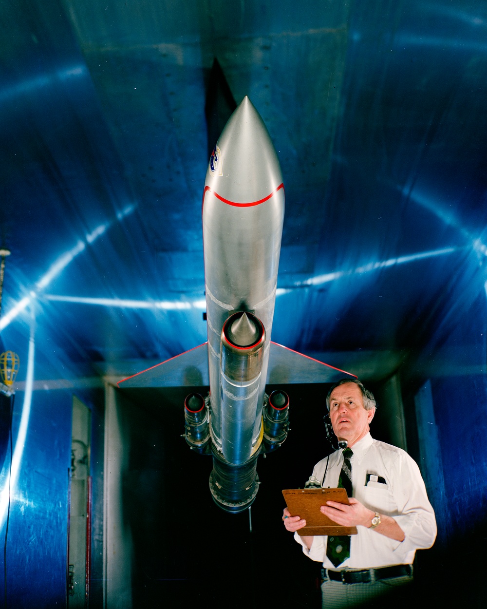 RAM JET MODEL IN THE 10X10 FOOT WIND TUNNEL