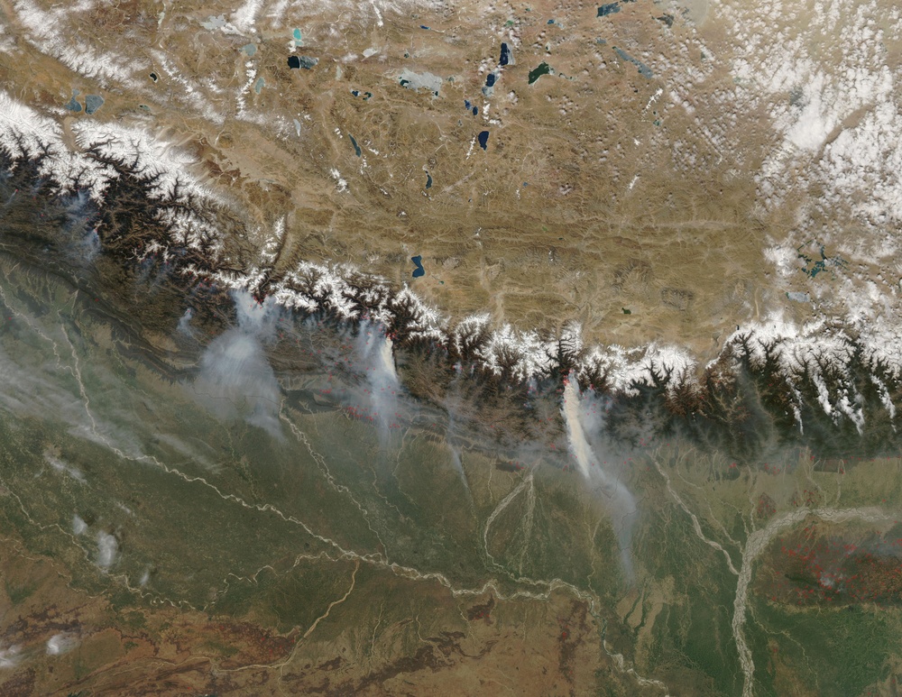 Forest Fires in Nepal
