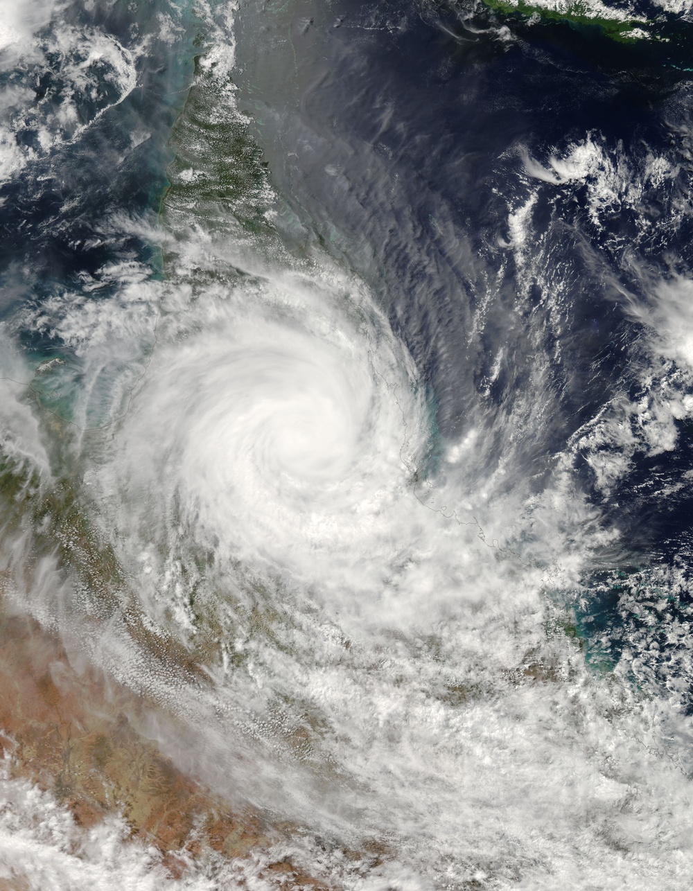 Tropical Cyclone Larry Strikes Queensland: Image of the Day