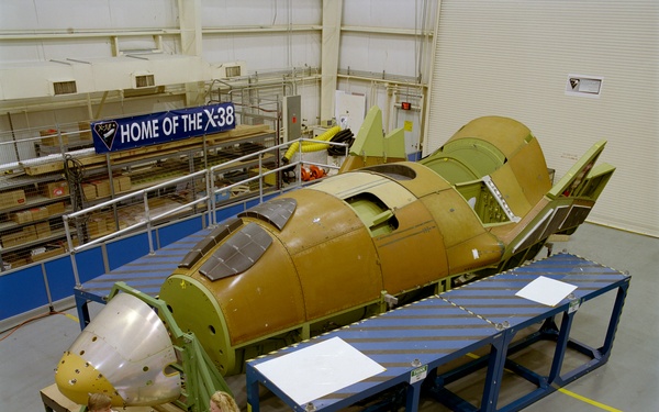 X-38 Photos used for a VIP Briefing