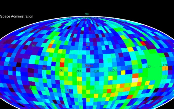IBEX Heliosphere Map - 0.6 to 1.0 keV