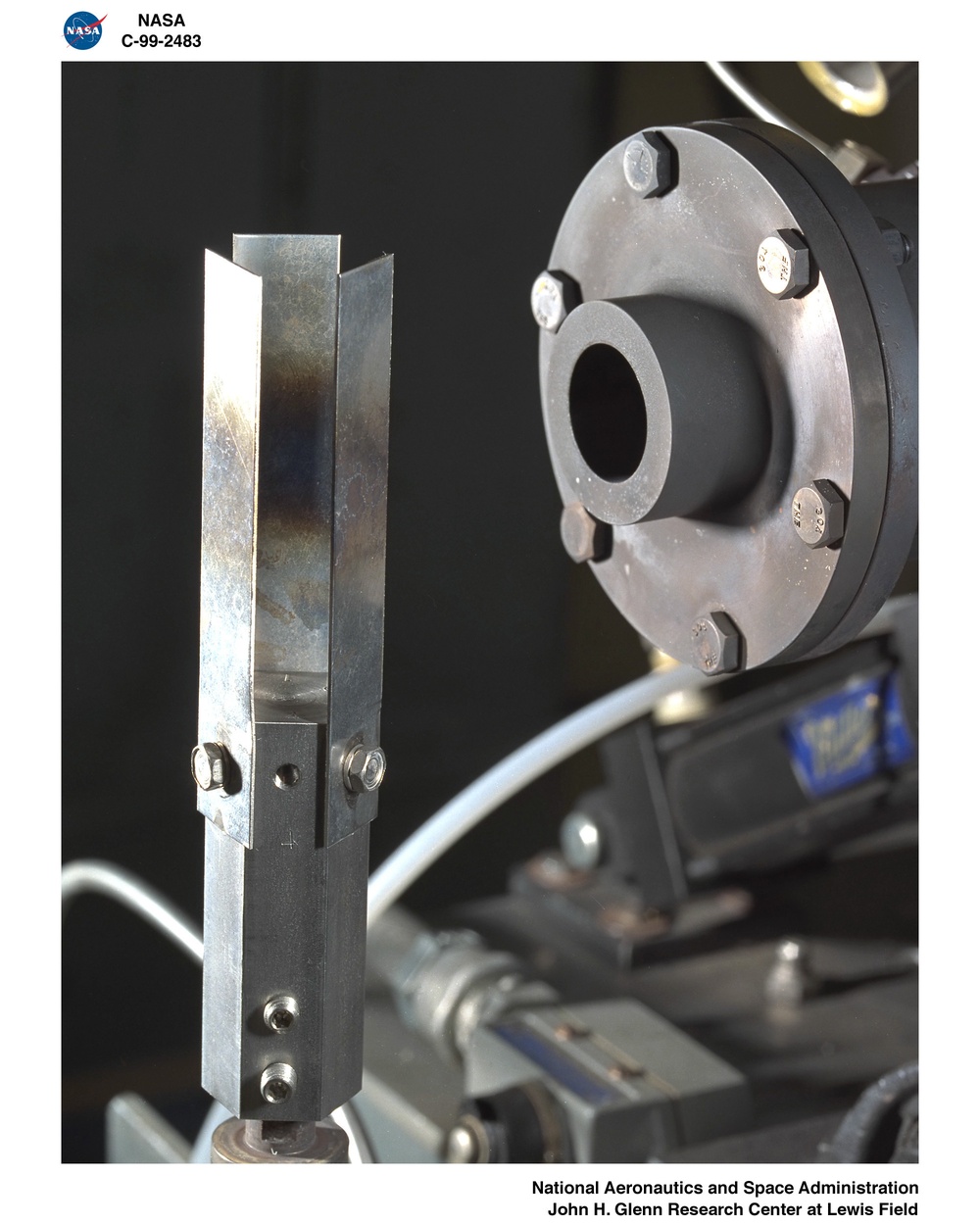 BURNER RIG TESTS IN BOTH HEATING AND COOLING POSITIONS - RADOME CERAMIC MISSILE - EROSION RIG - THERMAL BARRIER COATED SAMPLE