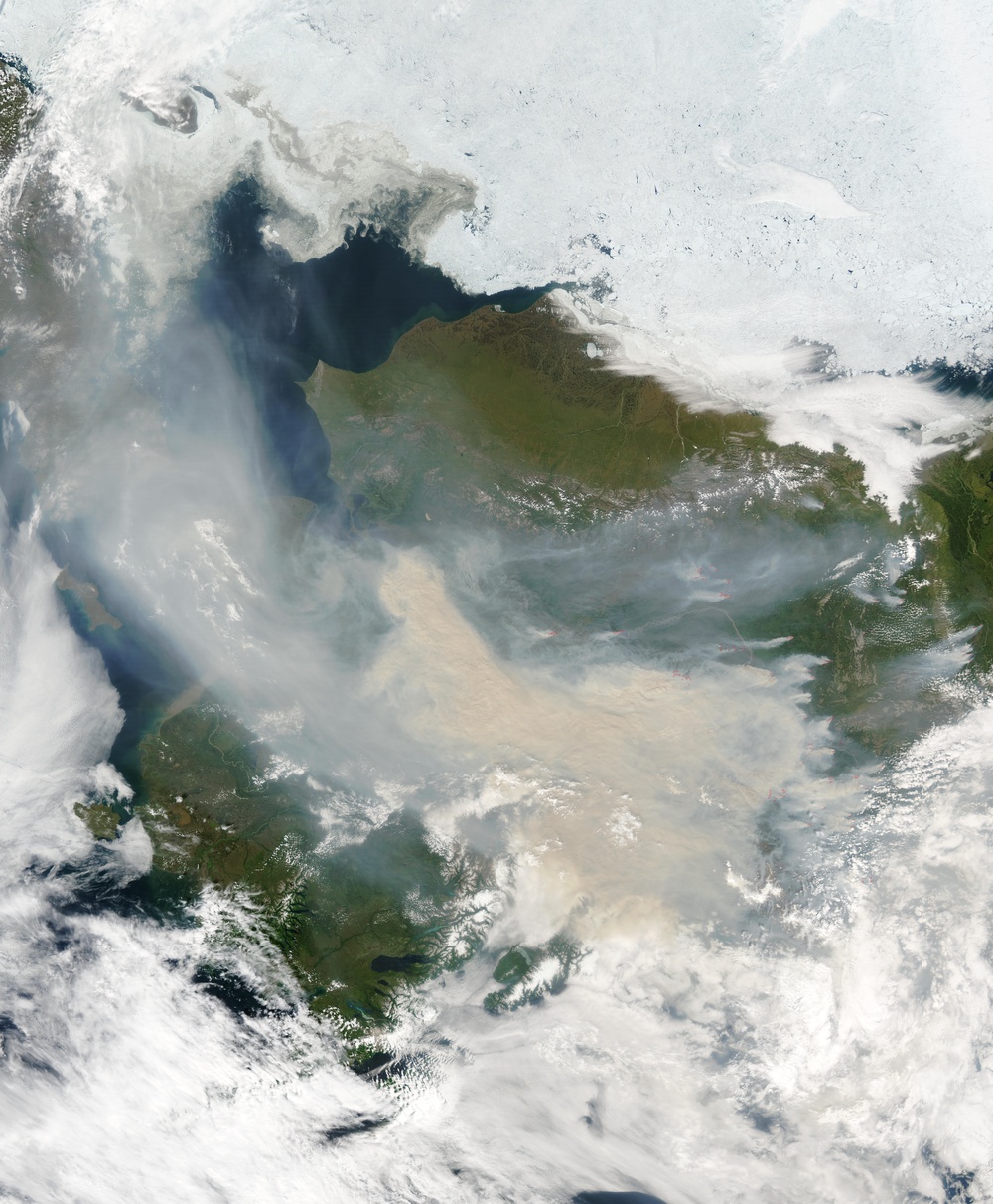 Fires In Alaska and Northern Canada: Natural Hazards