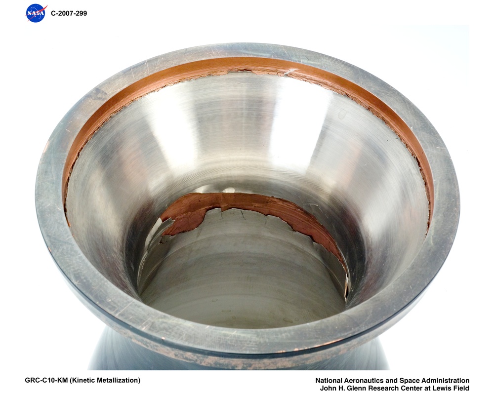 Machined Copper CGR-84 Thruster #GRC-C10-KM (Kinetic Metallization)