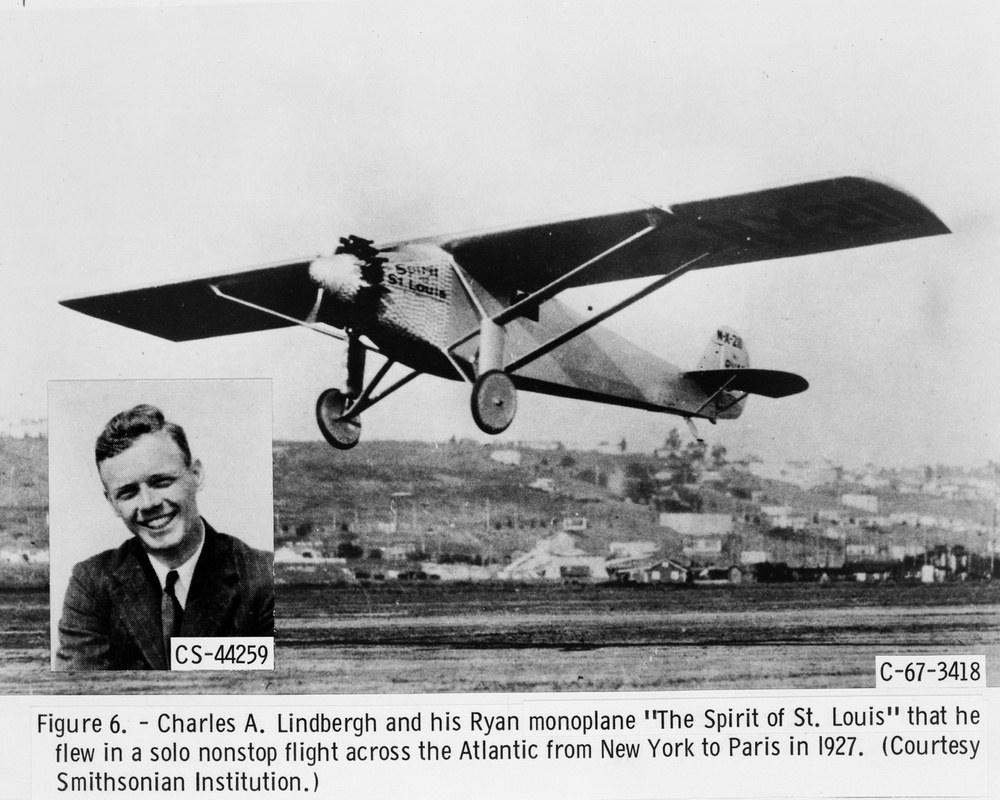 SPIRIT OF SAINT ST LOUIS AIRPLANE