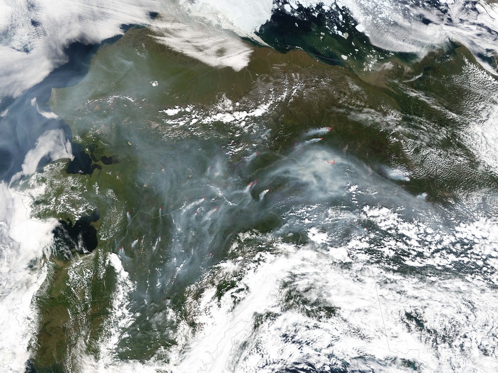 Fires Across Alaska: Natural Hazards