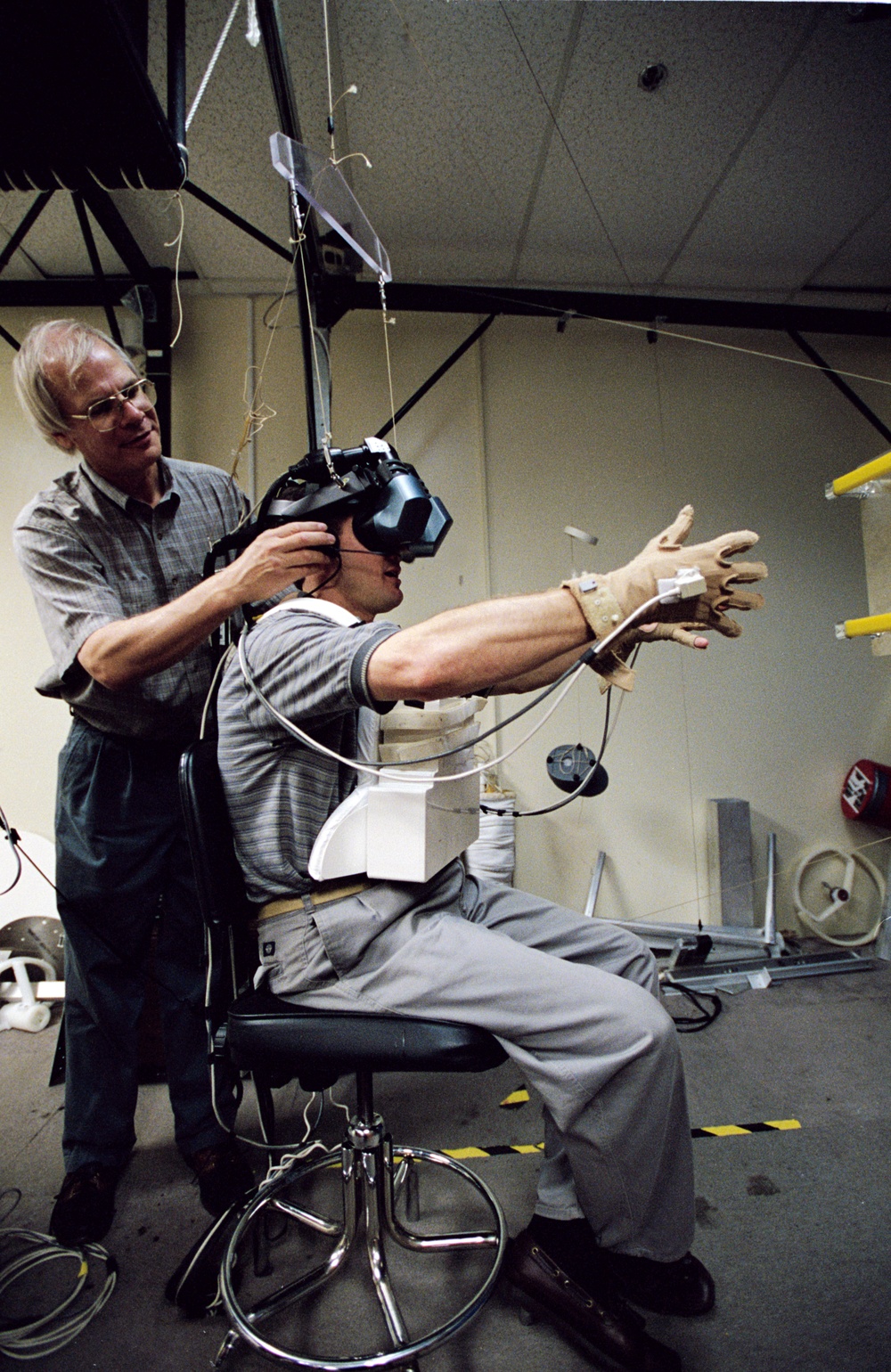 STS-110 VR EVA Training