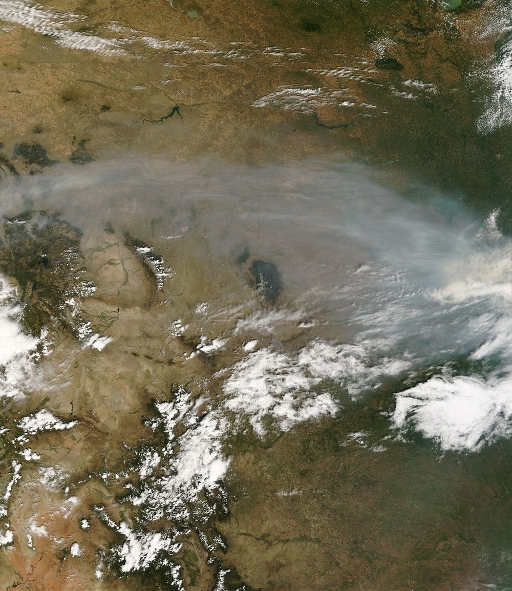 Smoke over the Dakotas: Natural Hazards