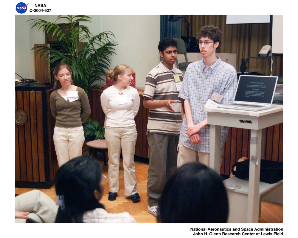 Dropping In a Microgravity Environment (DIME) - 2004