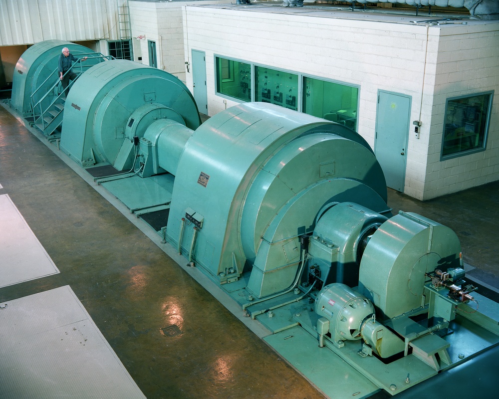 10X10 FOOT WIND TUNNEL MAIN DRIVE MOTORS AND COMPRESSORS - TUNNEL NO. 1 COMPRESSOR - 8X6 FOOT WIND TUNNEL - ETCETERA