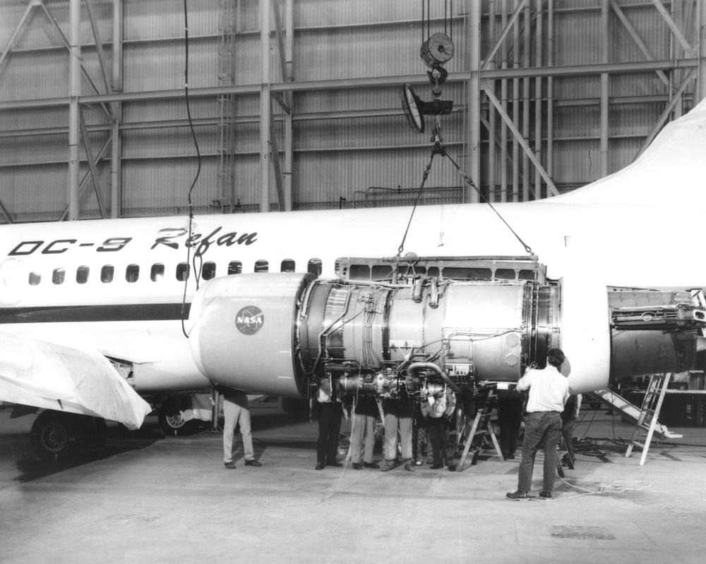 REFAN ENGINE INSTALLATION ON DC-9 AIRPLANE