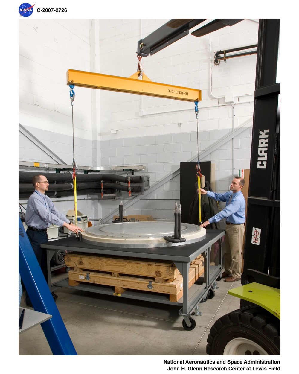 Low Impact Docking System Test Set Up, LIDS