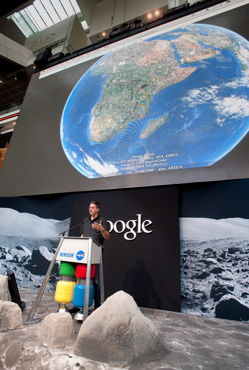 Google Moon Press Conference