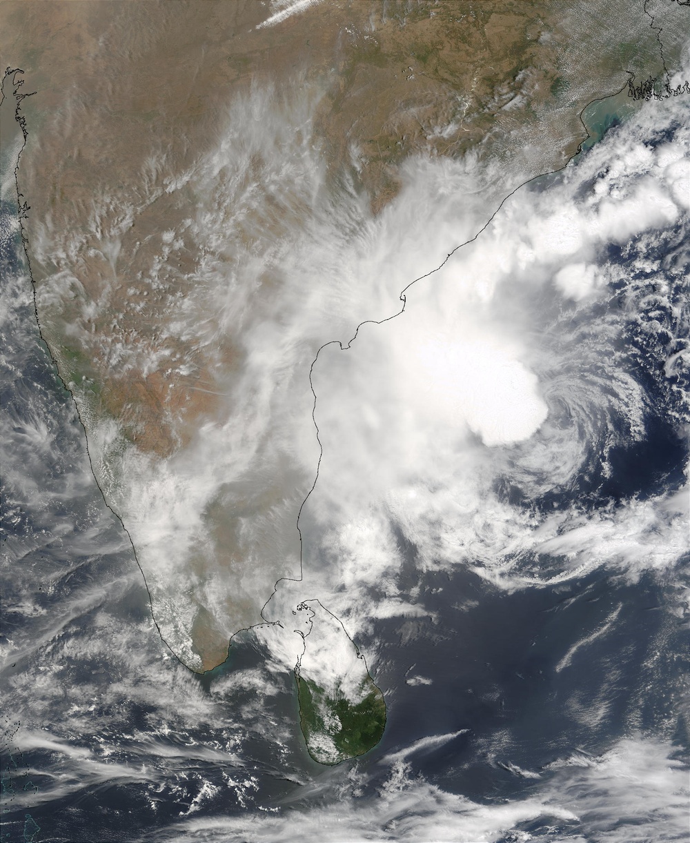 Tropical Cyclone 01B: Natural Hazards