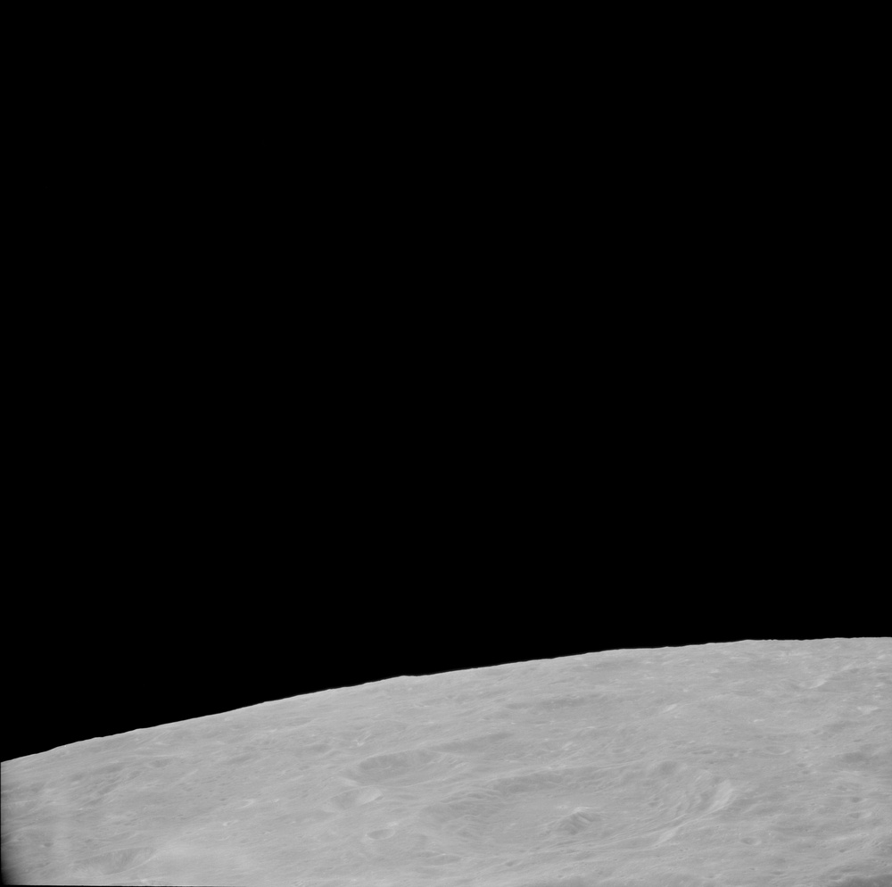 Apollo 11 Mission image - View of Moon, west of TO 34