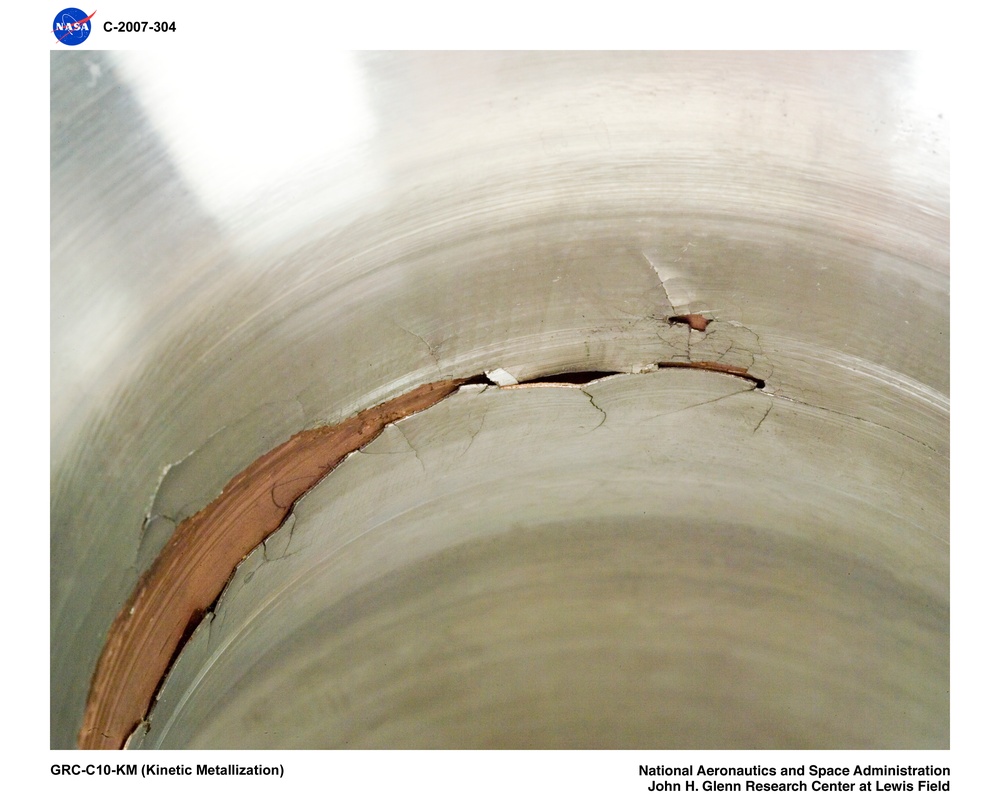 Machined Copper CGR-84 Thruster #GRC-C10-KM (Kinetic Metallization)