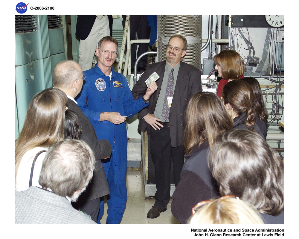 DVIDS - Images - Silver Snoopy Award presentation by STS-115 crew members