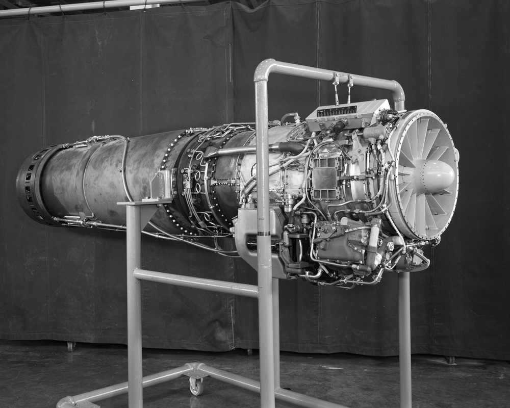 JET ENGINE IN THE PROPULSION SYSTEMS LABORATORY PSL