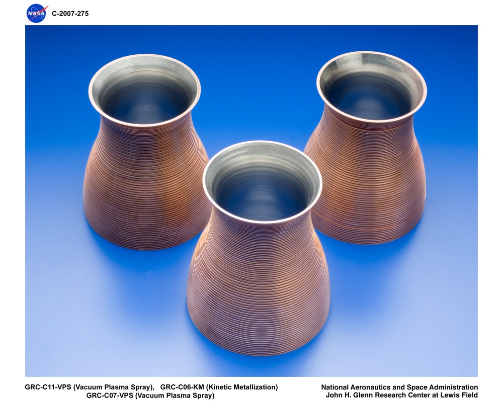 Machined Copper CGR-84 Thrusters