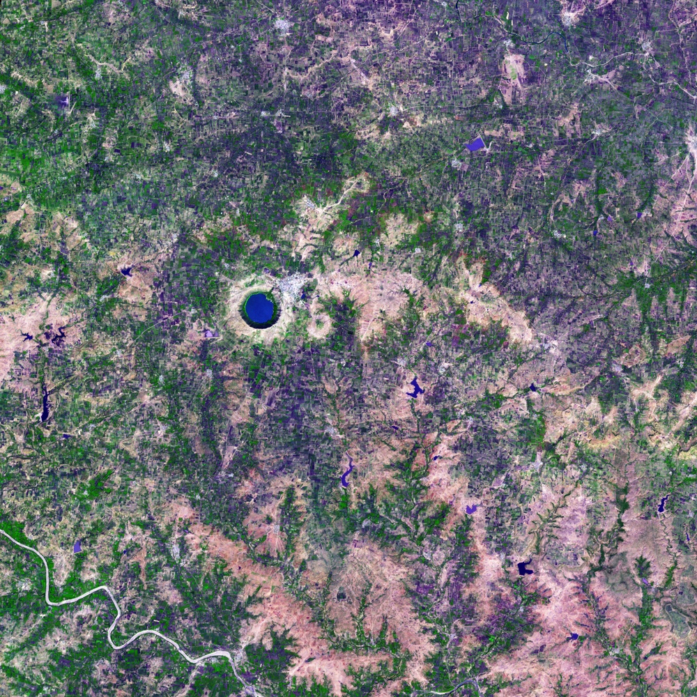 Lonar Crater, India: Image of the Day