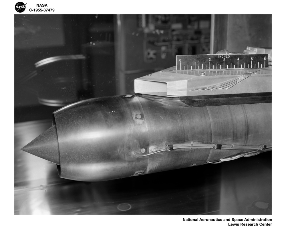 AUXILIARY INLET MODEL IN NO. 1 SUPERSONIC TUNNEL