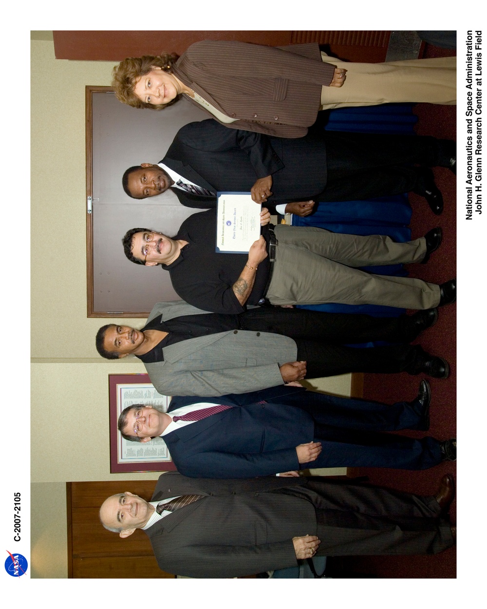 30 Year Career Service Award presented at the Director Leadership Team (DLT) Meeting