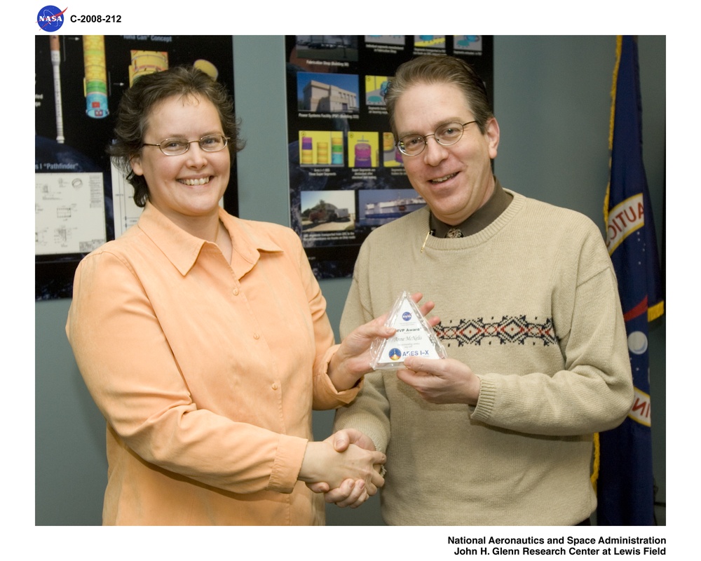 Presentation of Ares 1-X MVP Award