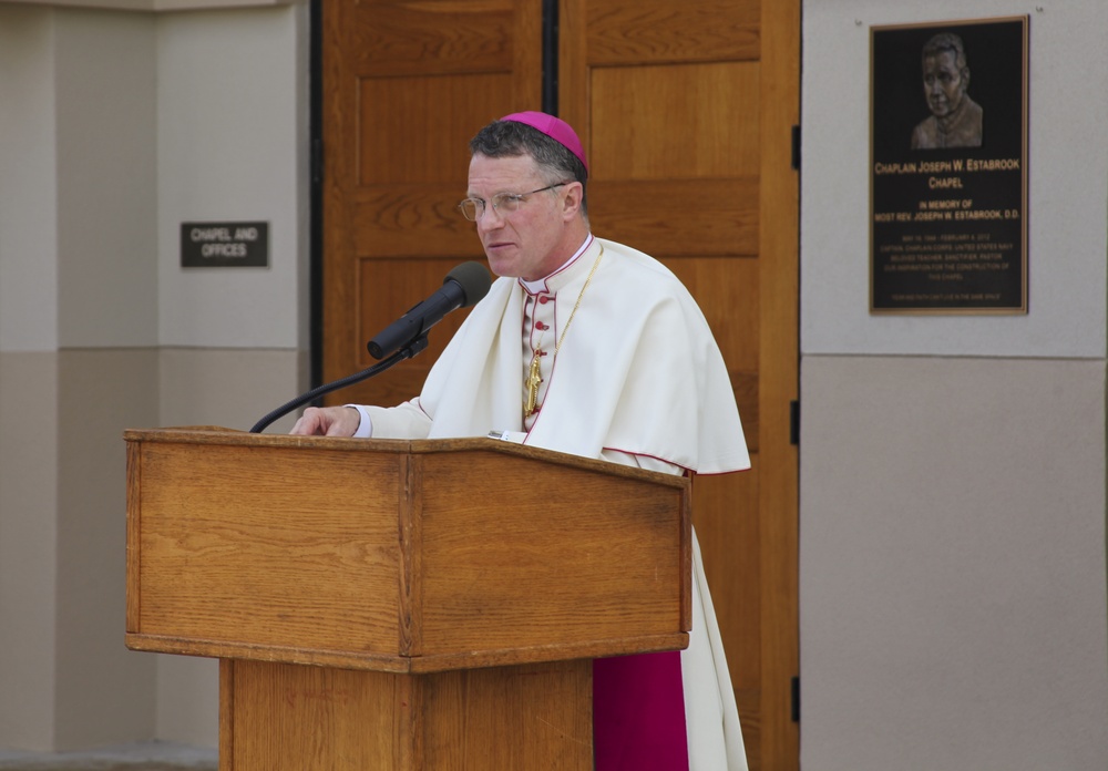 Base chapel named in honor of former chaplain