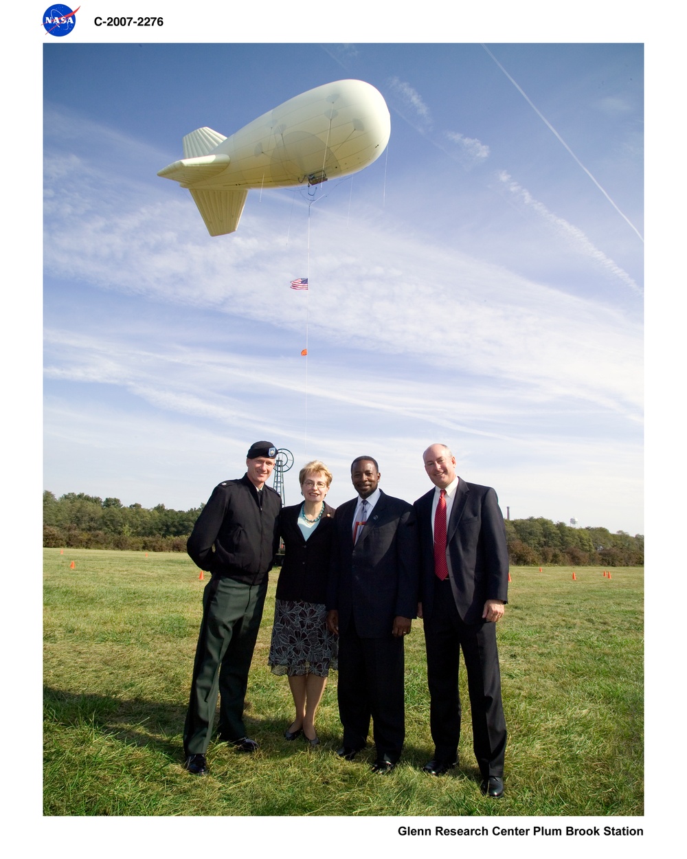 AerOhio 1 Aerostat Balloon; Media Event at NASA Plumbrook Station