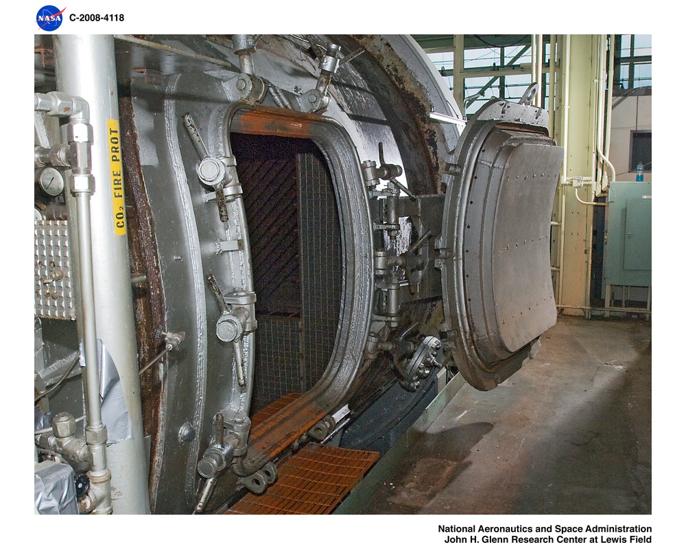 Propulsion Systems Lab 1-2 Survey:  Access Door for Chamber No. 1