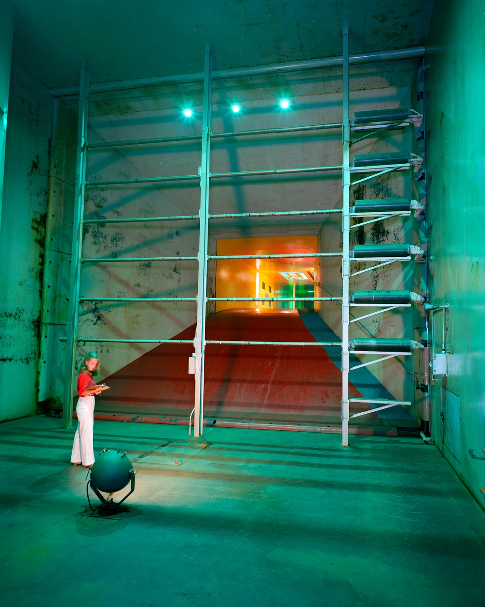 ICING RESEARCH TUNNEL ICT BUILDING - VARIOUS AREAS SHOT