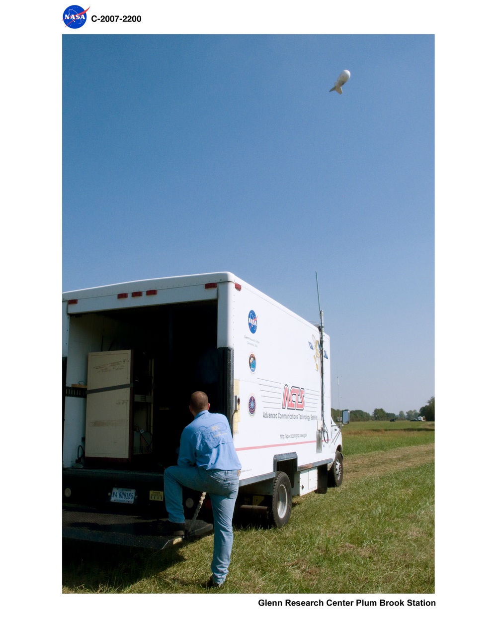 Sky Sentry / Aerostat Balloon at NASA Plum Brook Station