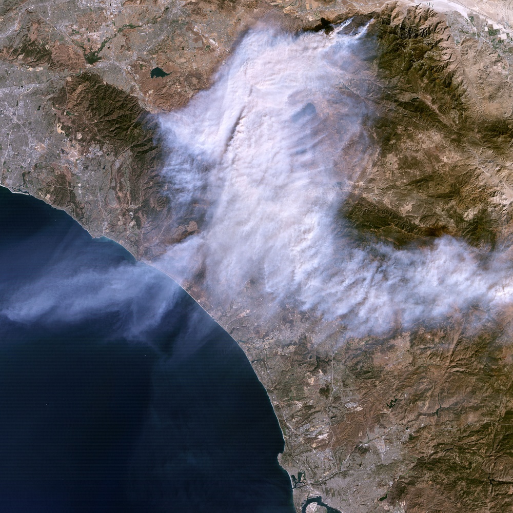 Esperanza Fire in California: Image of the Day