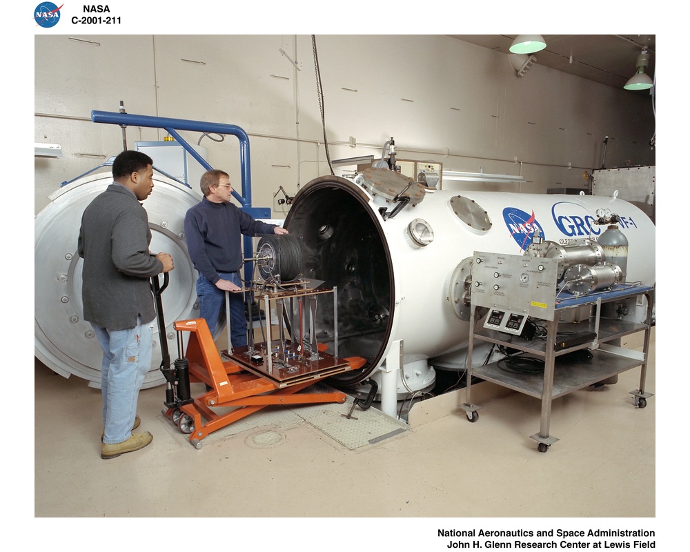 MAGNETO PLASMA DYNAMIC MPD HARDWARE IN VACUUM FACILITY 1