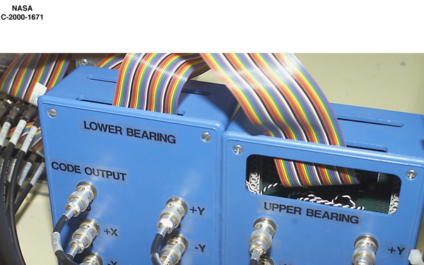 FIVE - AXIS THREE MAGNETIC BEARING RIG