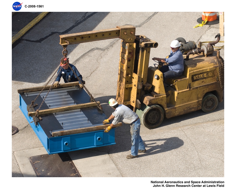 Advanced Manufacturing, Inc., Low Impact Docking System (LIDS) Equipment Delivery and Installation by Crane