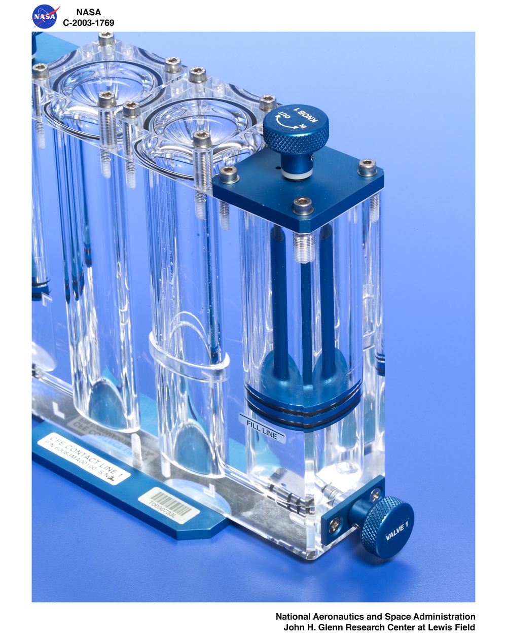 CFE - Capillary Flow Experiment - Contact Line Vessel
