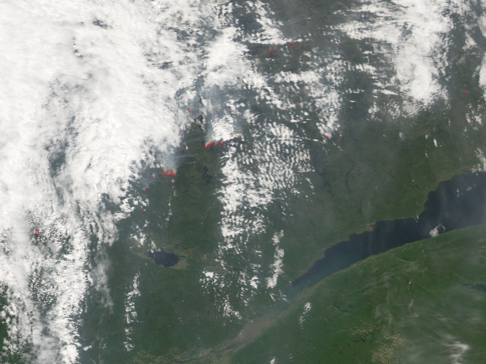 Fires in Eastern Canada: Natural Hazards
