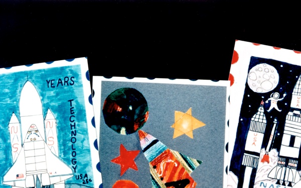 NASA VISITOR CENTER LEWIS RESEAR4CH CENTER LOGO AND MISC