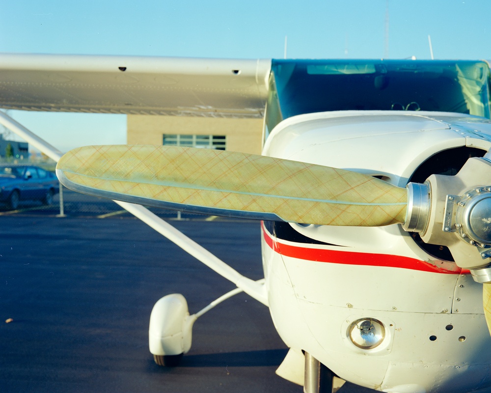 CESSNA 206 AIRCRAFT WITH EXPERIMENTAL PROPELLER