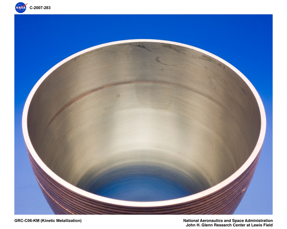 Machined Copper CGR-84 Thruster #GRC-C06-KM (Kinetic Metallization)