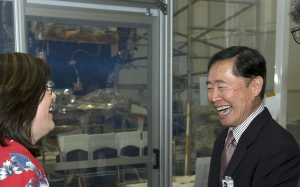 George Takei and LRO Project Managers