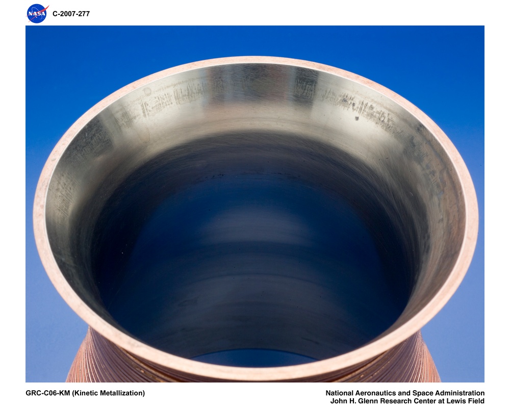 Machined Copper CGR-84 Thruster #GRC-C06-KM (Kinetic Metallization)