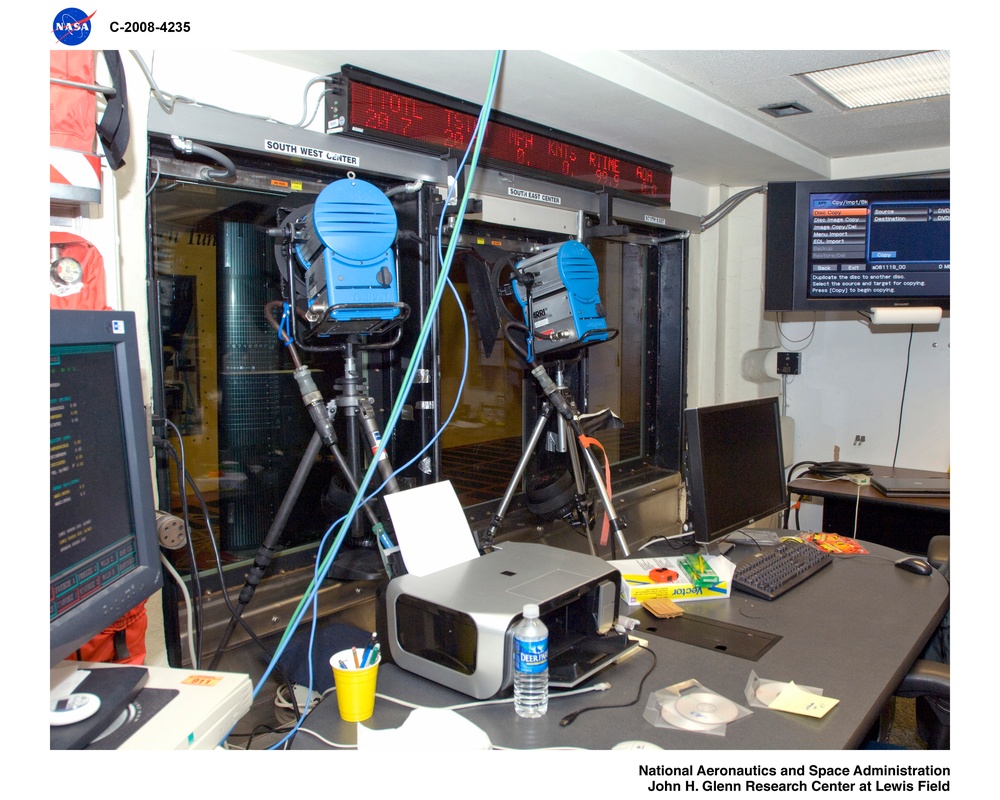 Documentation of the Scientific Imaging set-up for the Predator "B" Wing Electro-Expulsive De-Icing System (EEDS) Test