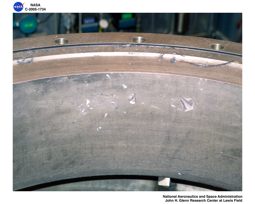 Ironless Motor Rotor Failure.  High power density motor for aircraft propulsion