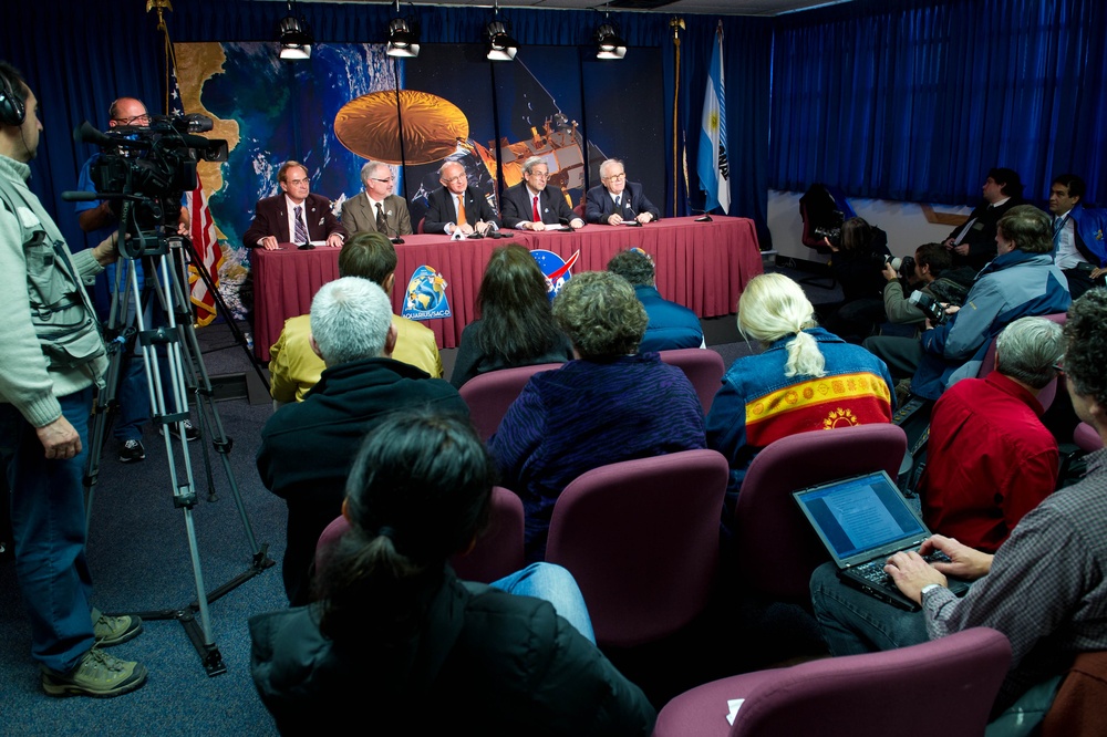 Aquarius SAC-D Post-Launch Briefing (201106100034HQ)