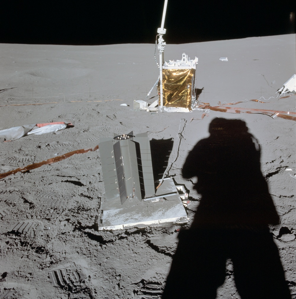 Apollo 14 Mission image - View of the ALSEP.