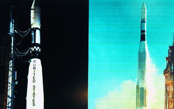 AGENA VEHICLE POSTER - GEORGE HOY AUTHOR