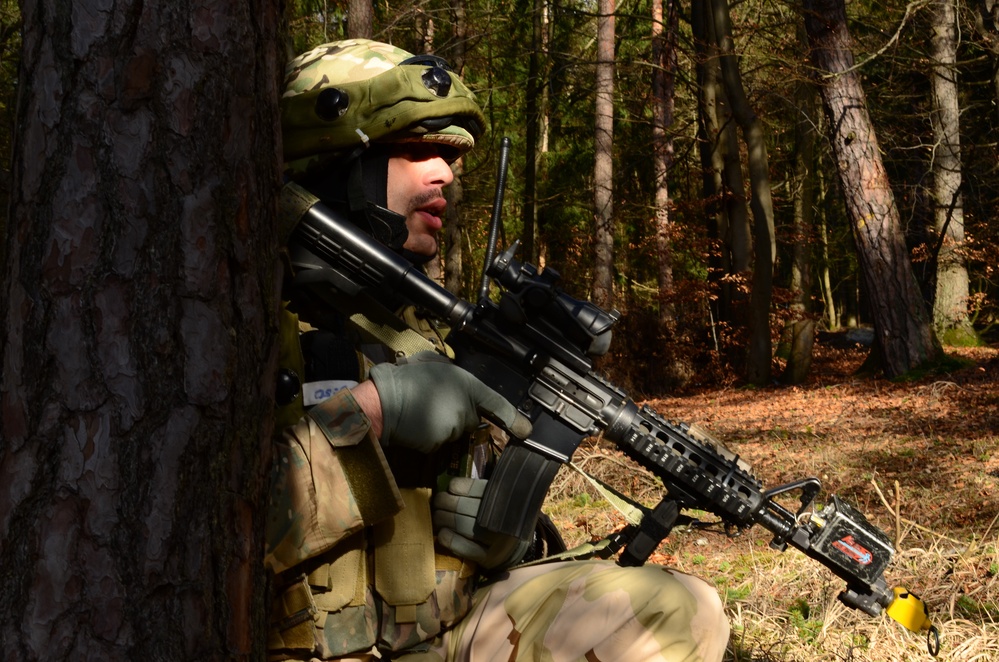 Georgian Regimental Combat Team Mission Rehearsal Exercise